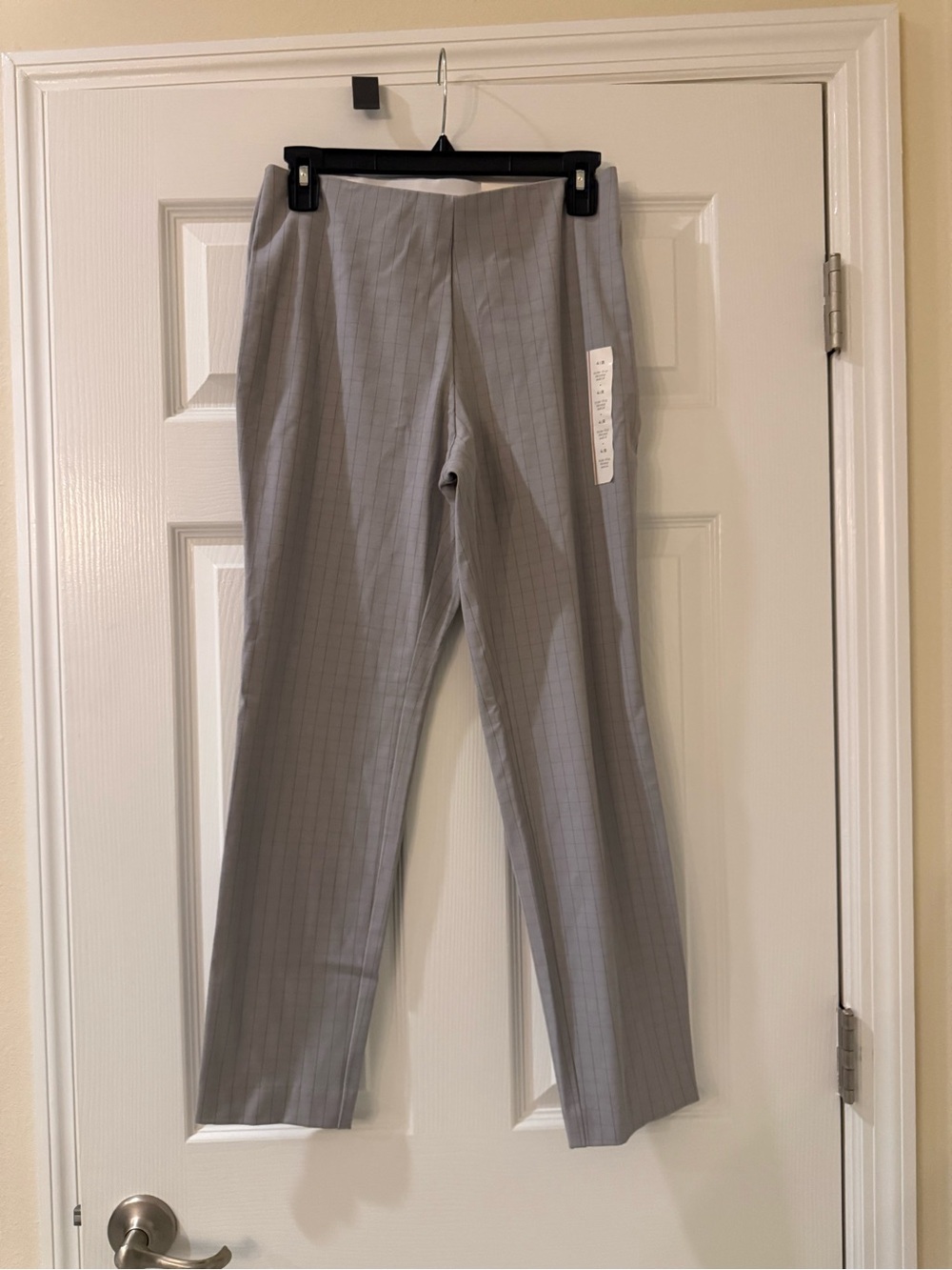 a new day Gray Pinstripe Ankle Pants